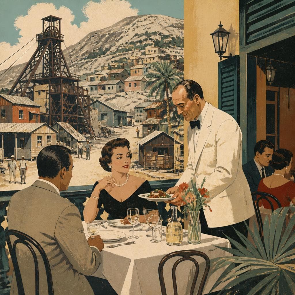 Cover art for A French Table in a Mining Town