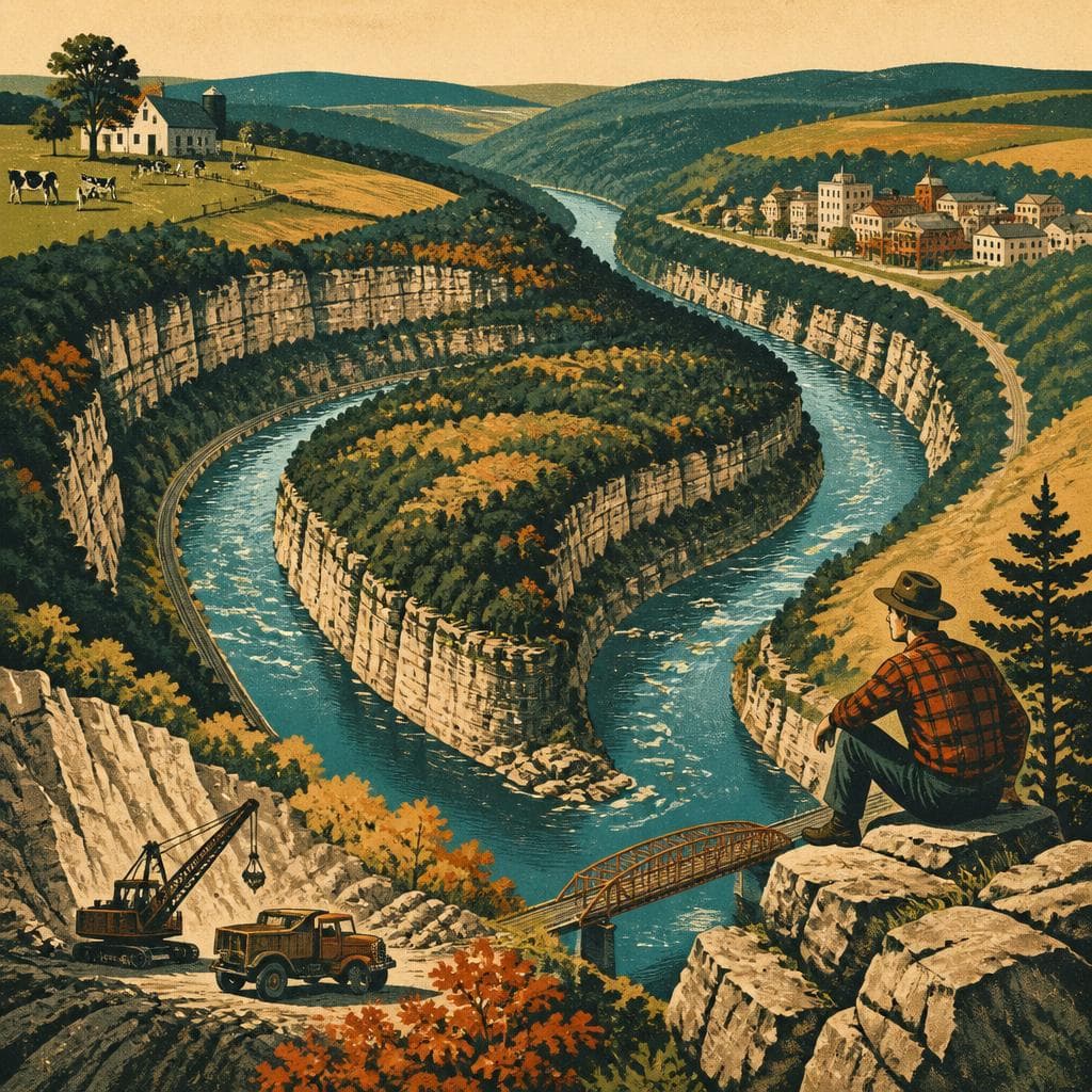 Cover art for The River That Refused to Move