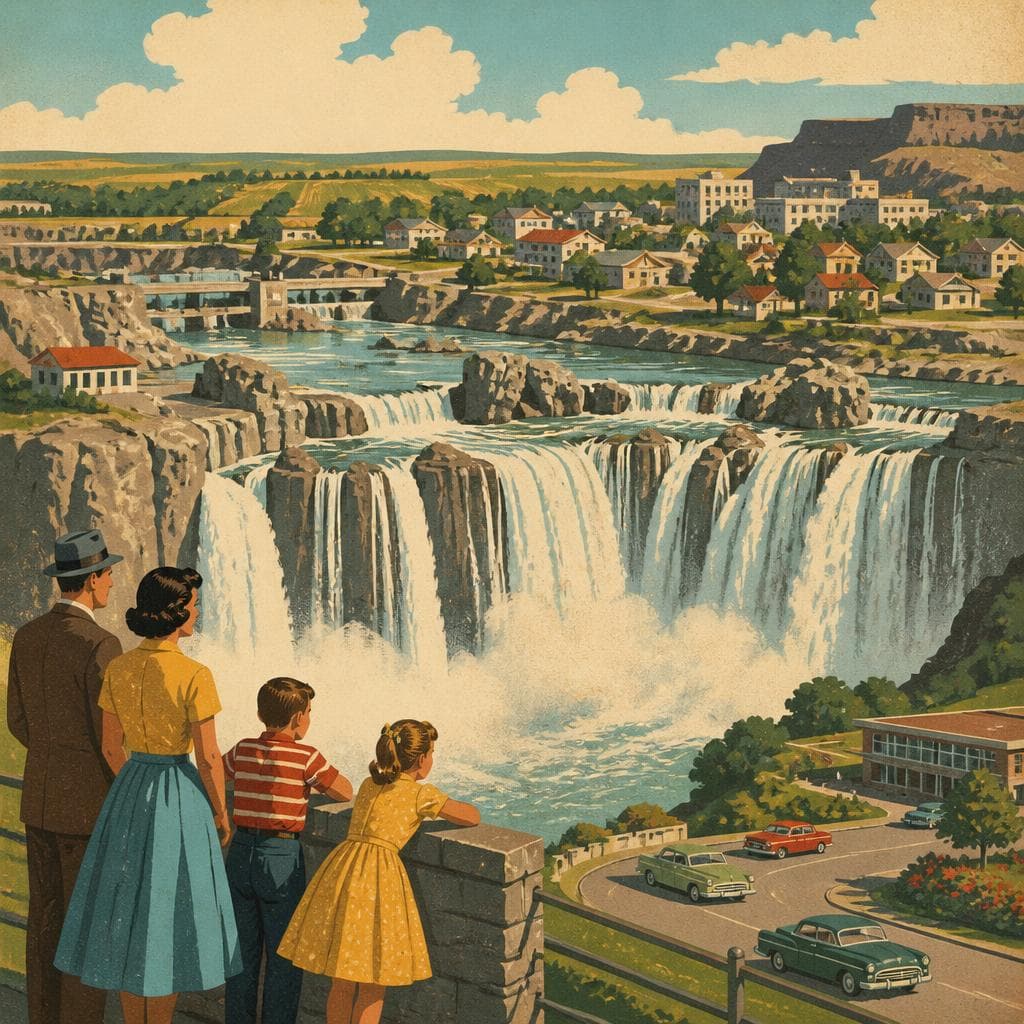 Cover art for How a Waterfall Helped Sell a New Town