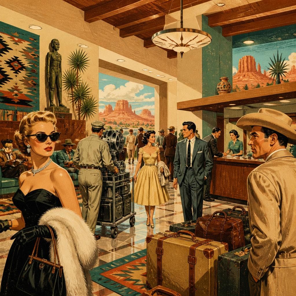 Cover art for Where Hollywood Checked In at Gallup