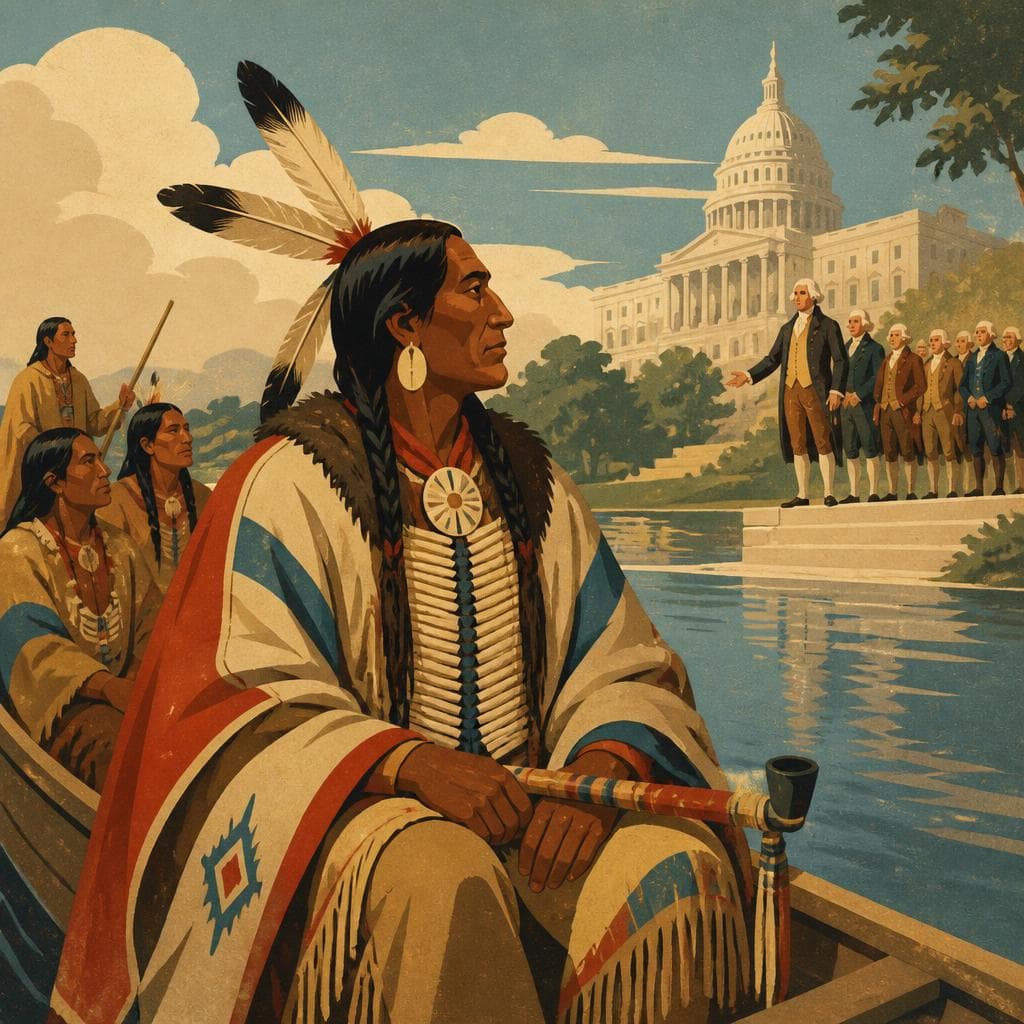 Cover art for Sheheke’s Journey to Washington