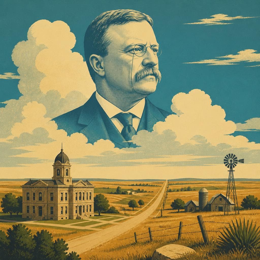 Cover art for A Presidential Name on Quiet Kansas Ground