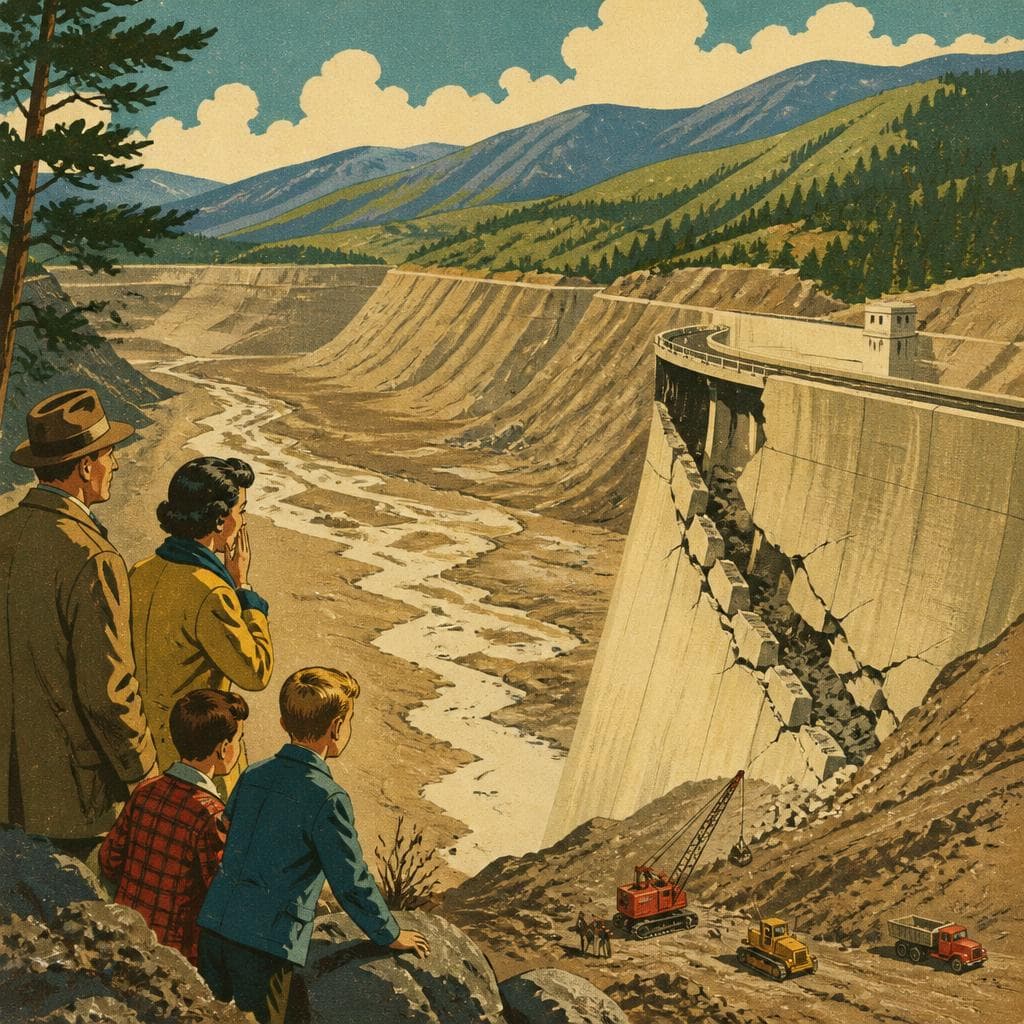 Cover art for When the Lake Had to Fall