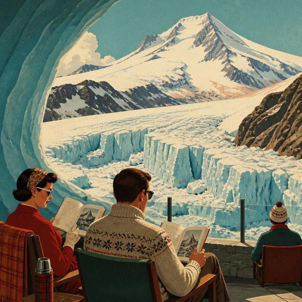 Cover art for Reading Time in the Ice on Mount Hood