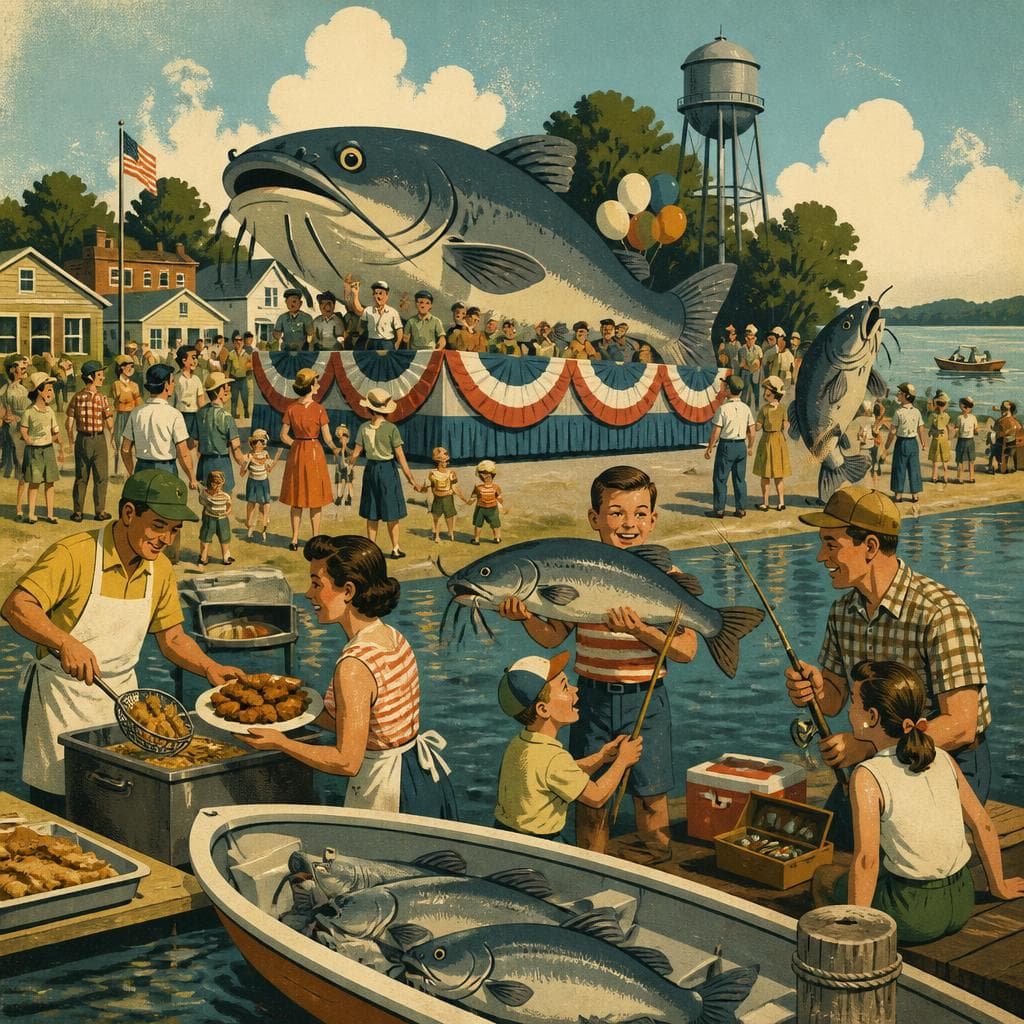 Cover art for How Catfish Took Over Labor Day in Kingsland