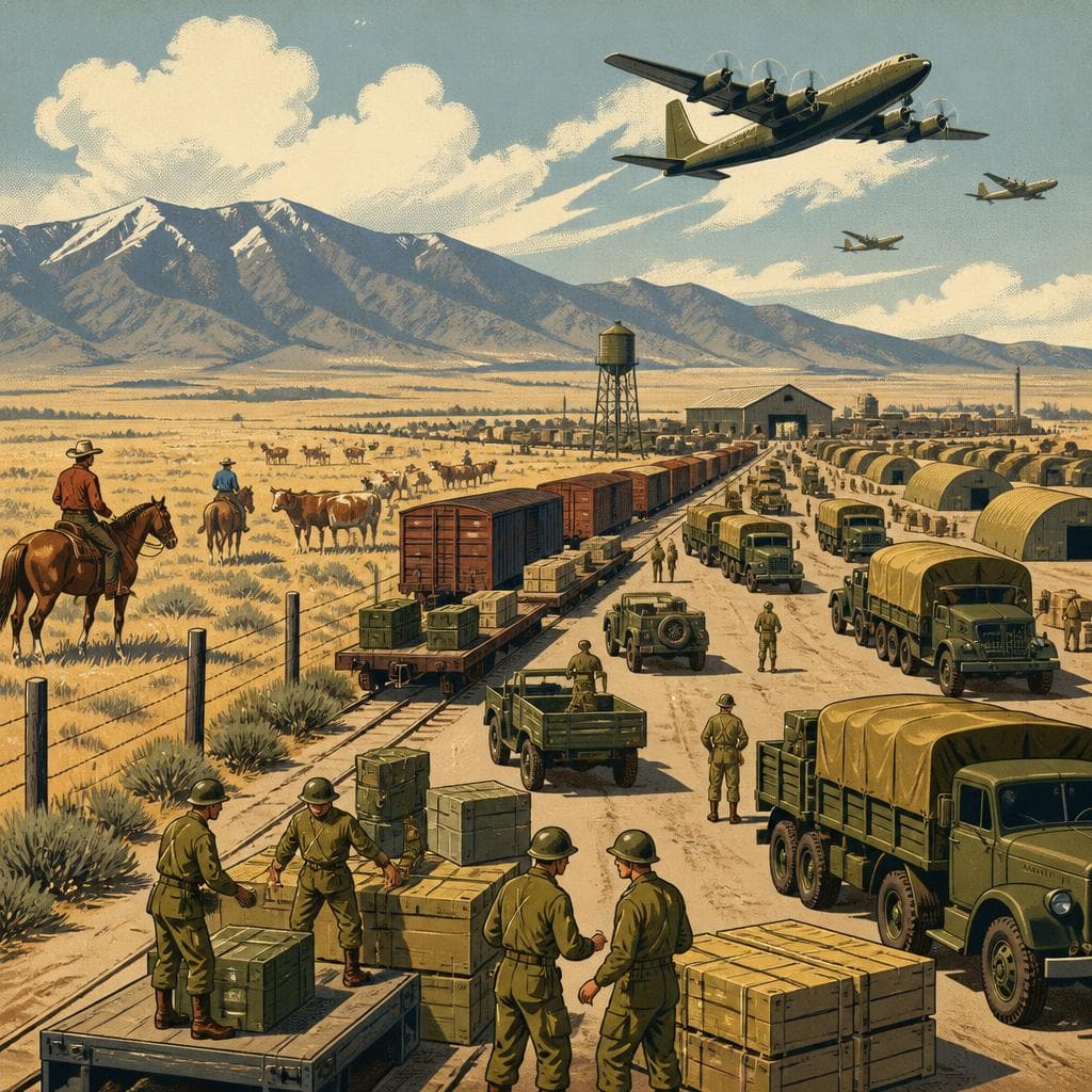 Cover art for When Open Range Became an Army Depot
