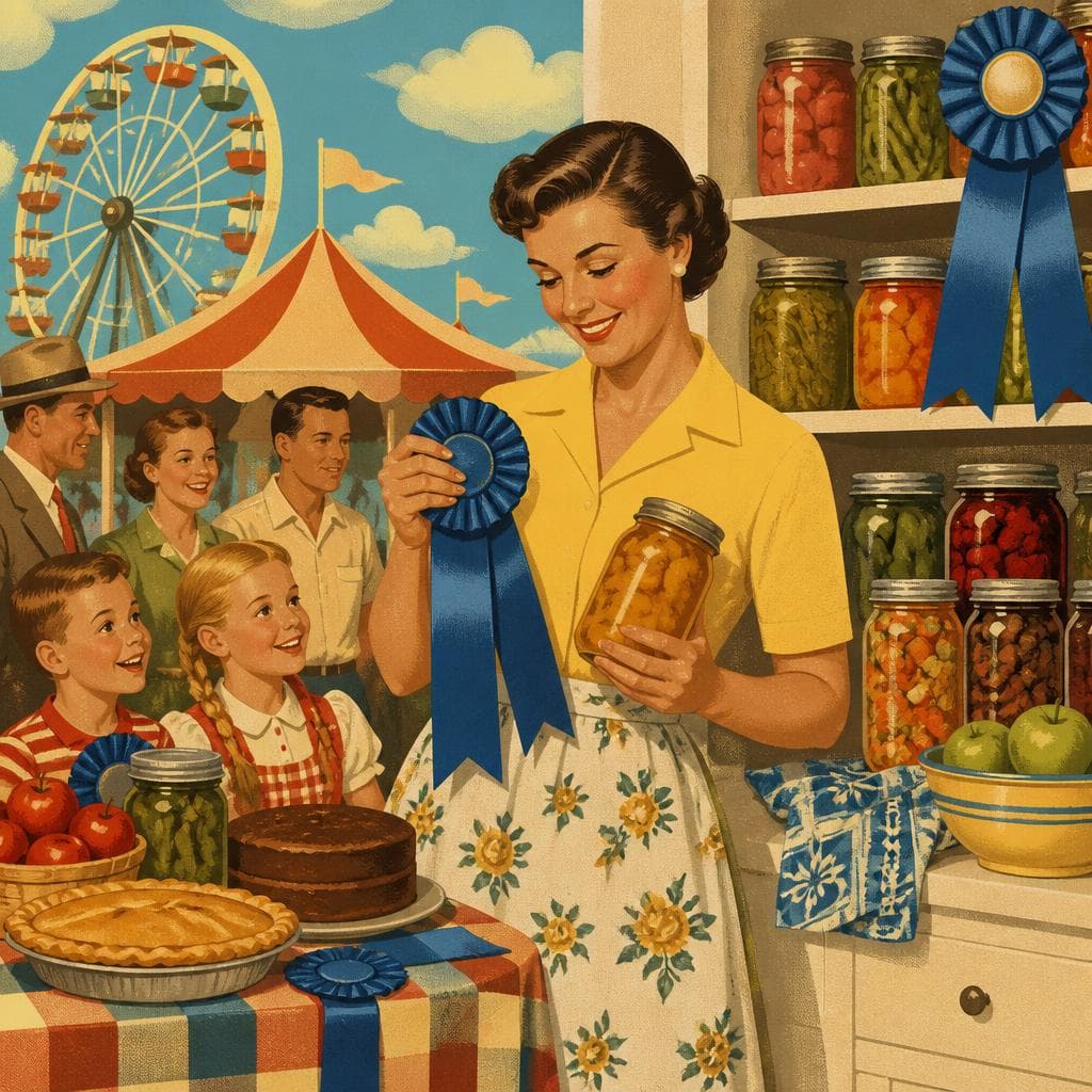 Cover art for Where Blue Ribbons Meet the Pantry Shelf