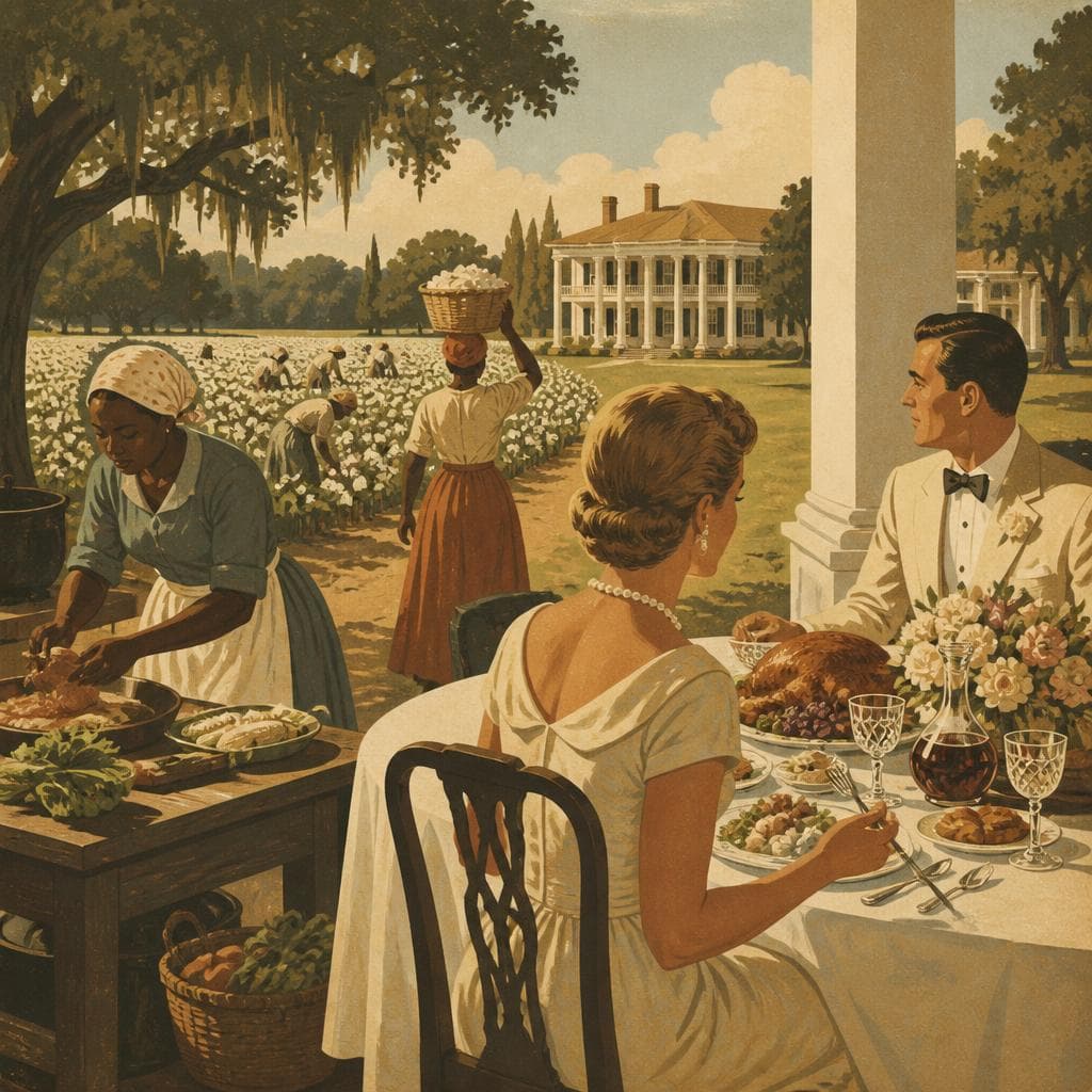 Cover art for The Work Behind a Plantation Table