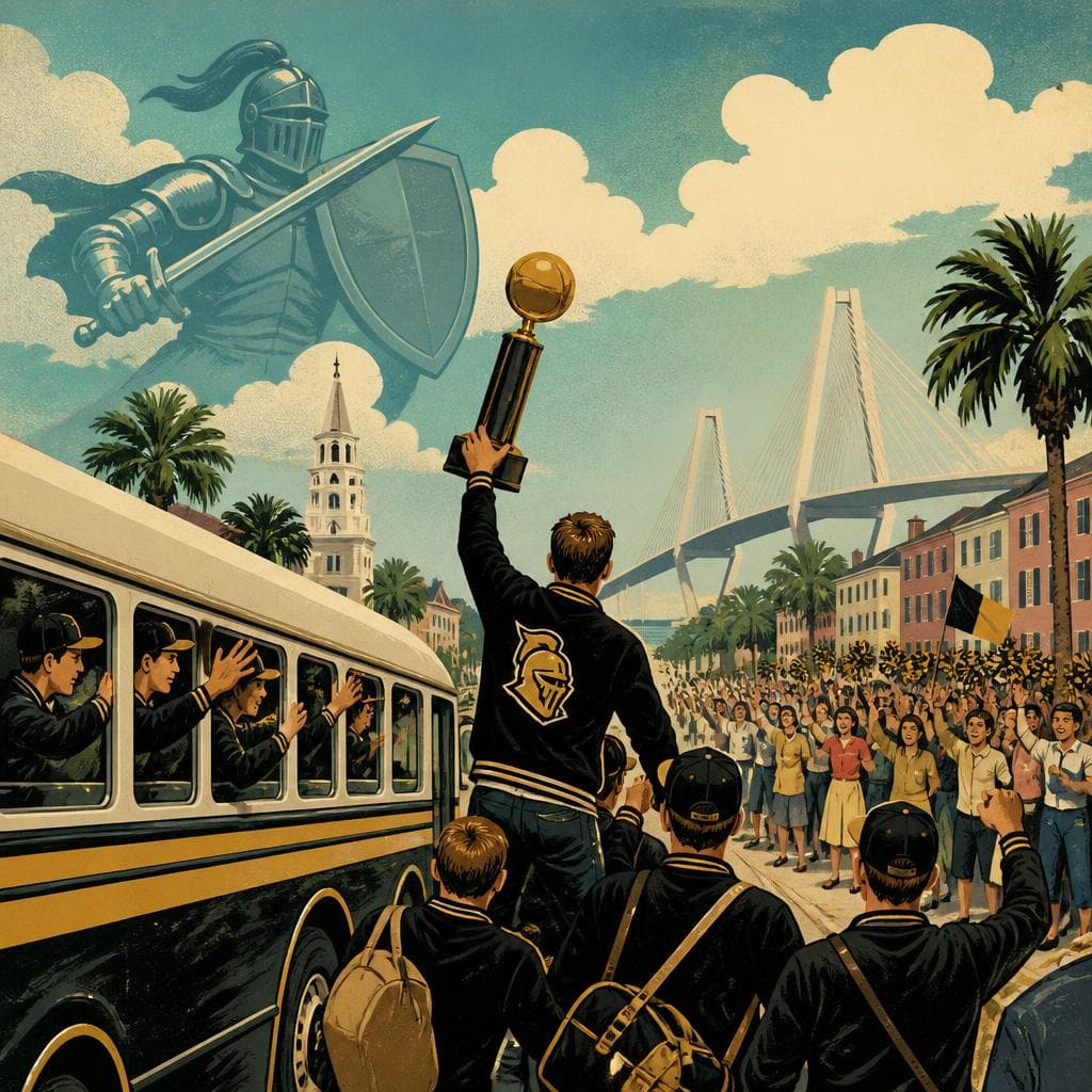 Cover art for When the Knights Reached Charleston