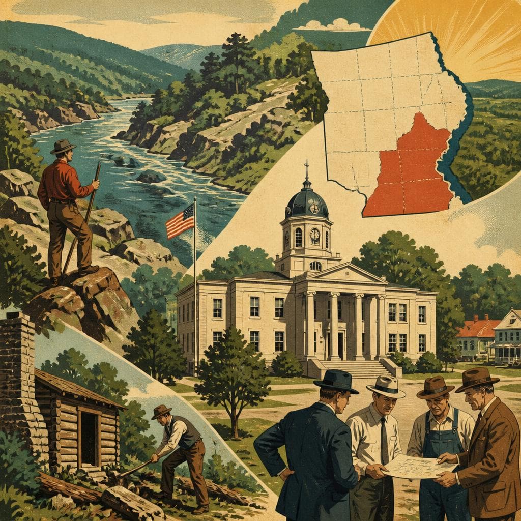 Cover art for When the Ozarks Got a County of Their Own