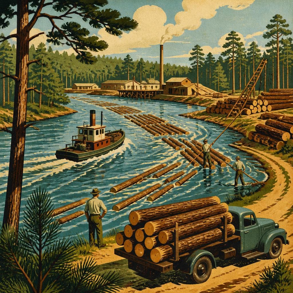 Cover art for The River That Carried the Pines