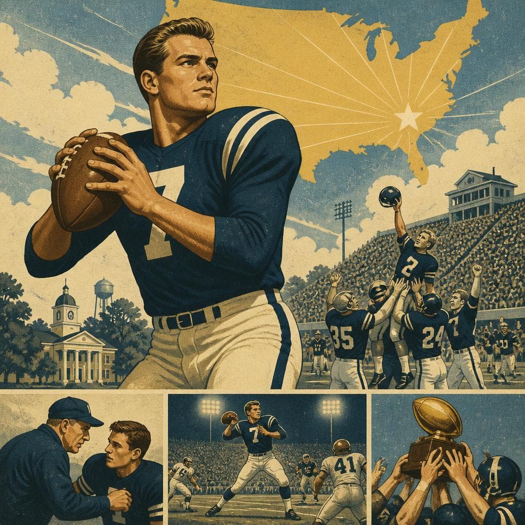 Cover art for The Quarterback Who Put Statesboro on the Map