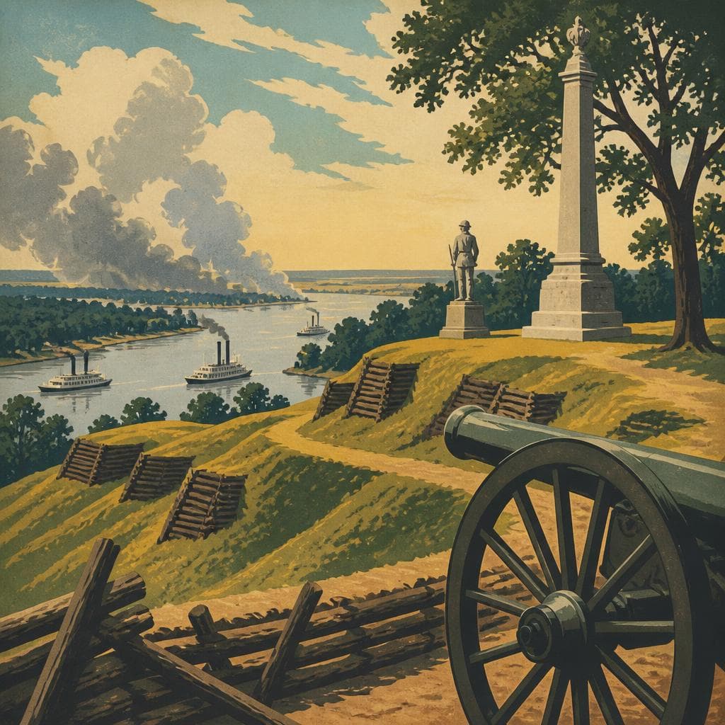 Cover art for Where Vicksburg Became Memory