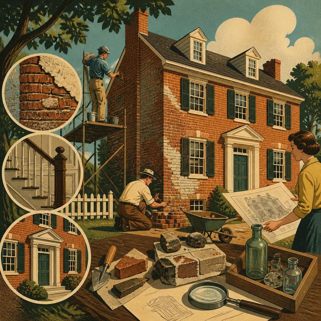 Cover art for How an Old Brick House Gave Up Its Age