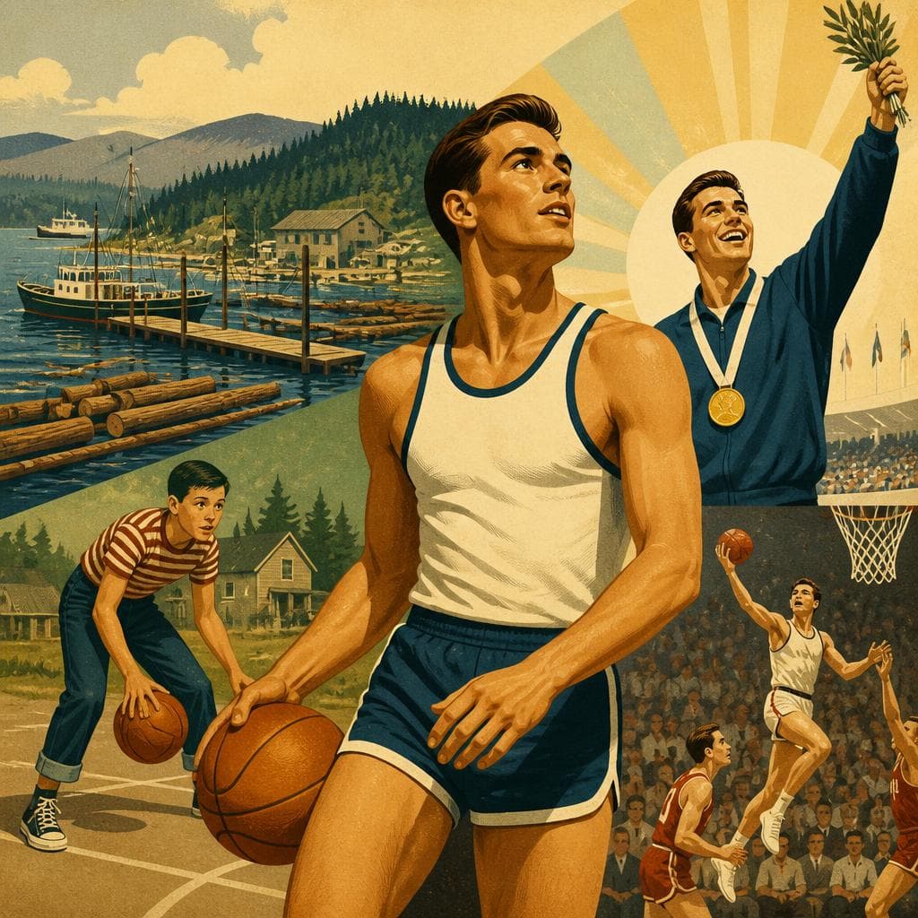 Cover art for From Coos Bay to Olympic Gold