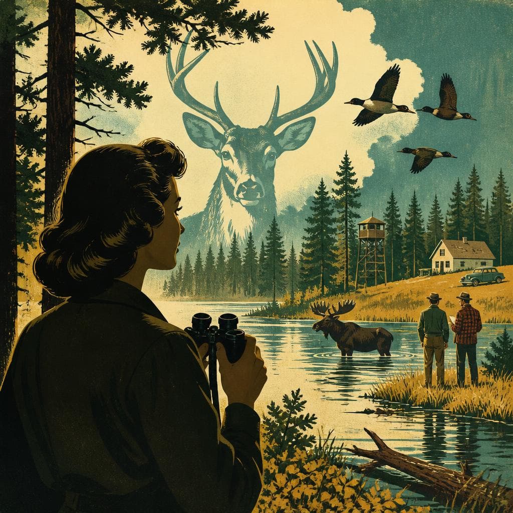 Cover art for When the Big Woods Held Its Breath