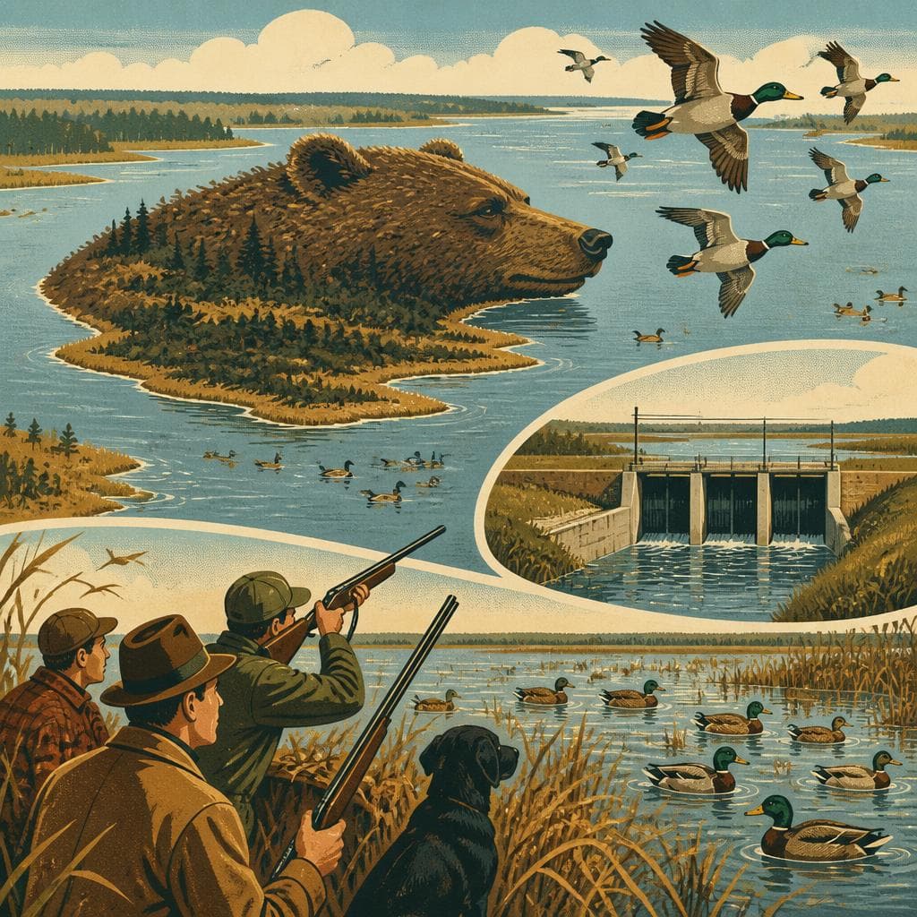 Cover art for Where Ducks Made Bear Island Famous