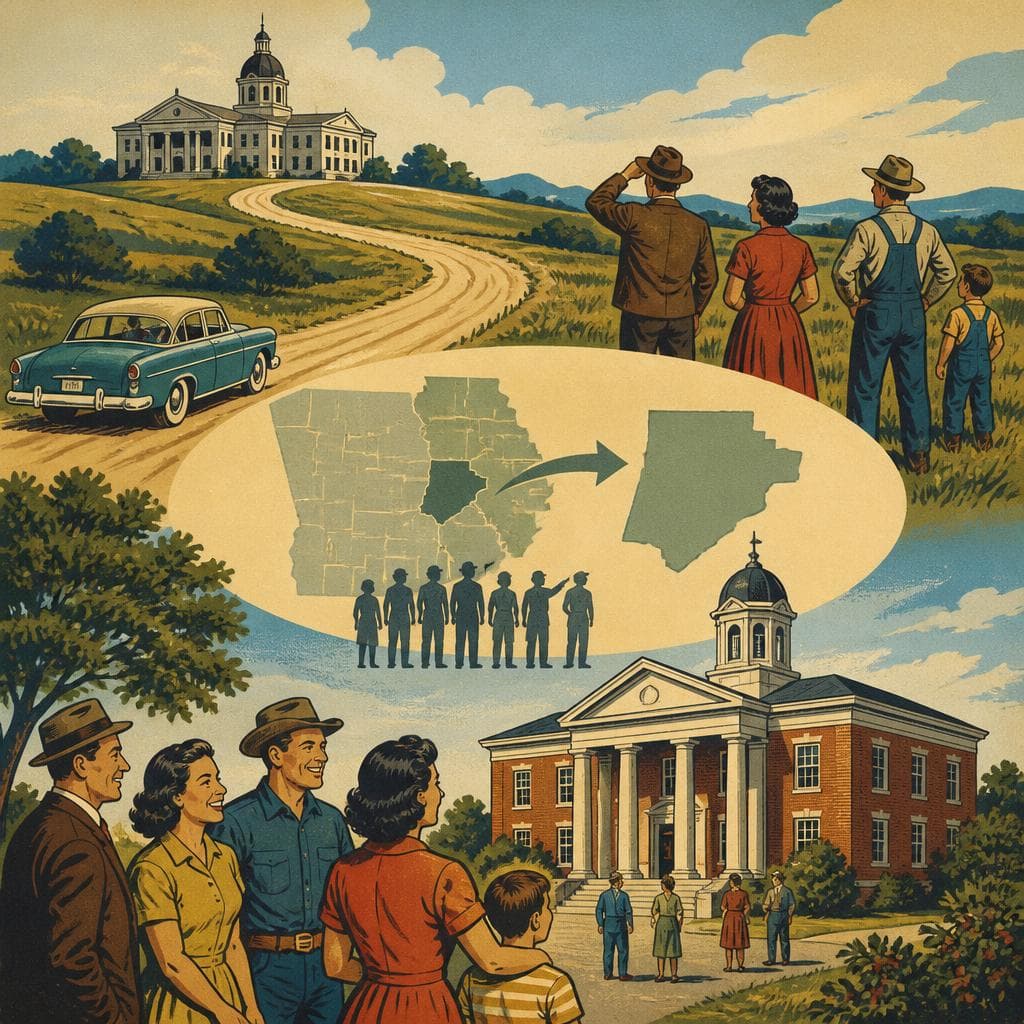 Cover art for A County Drawn Closer to Home