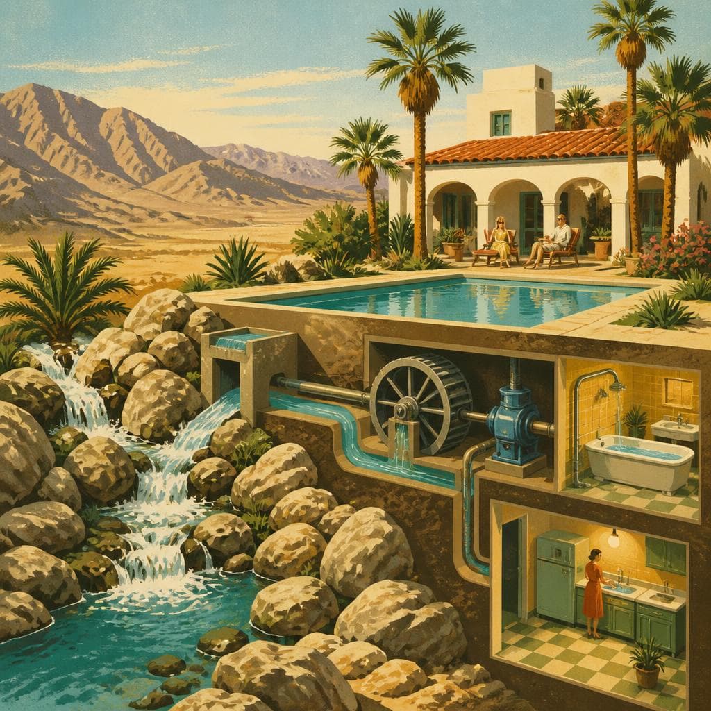 Cover art for A Desert Villa Powered by Water