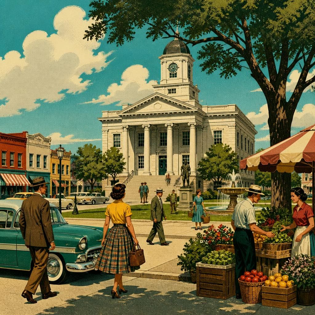 Cover art for Where the Courthouse Met Main Street