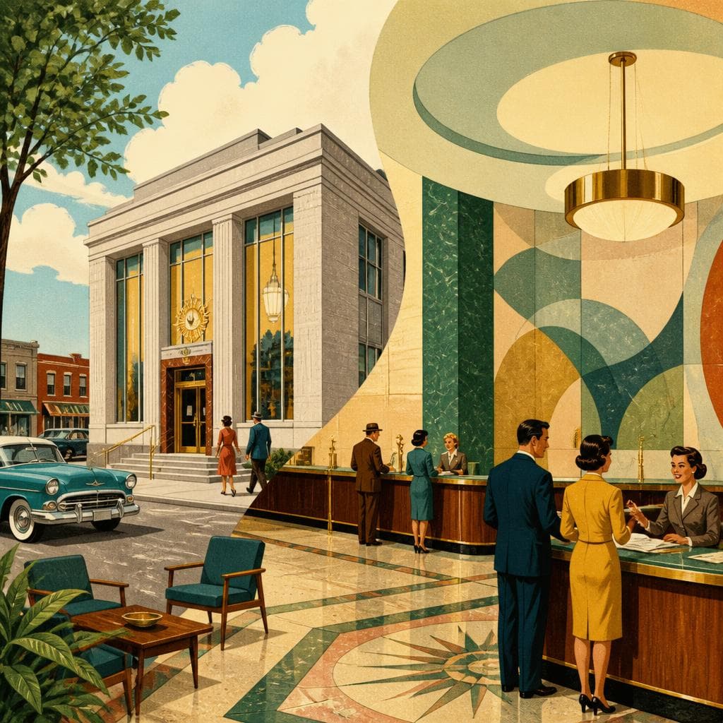 Cover art for Where Everyday Banking Became a Masterpiece