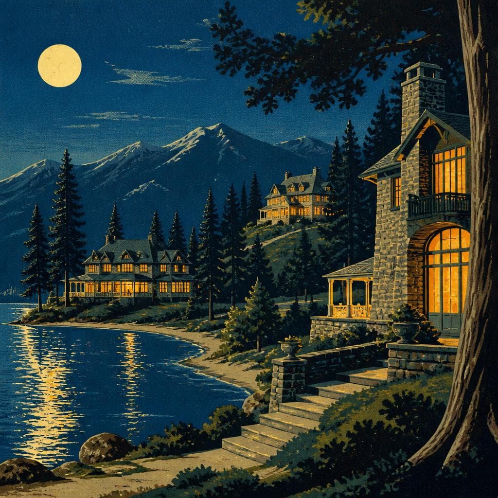 Cover art for After Dark at Tallac