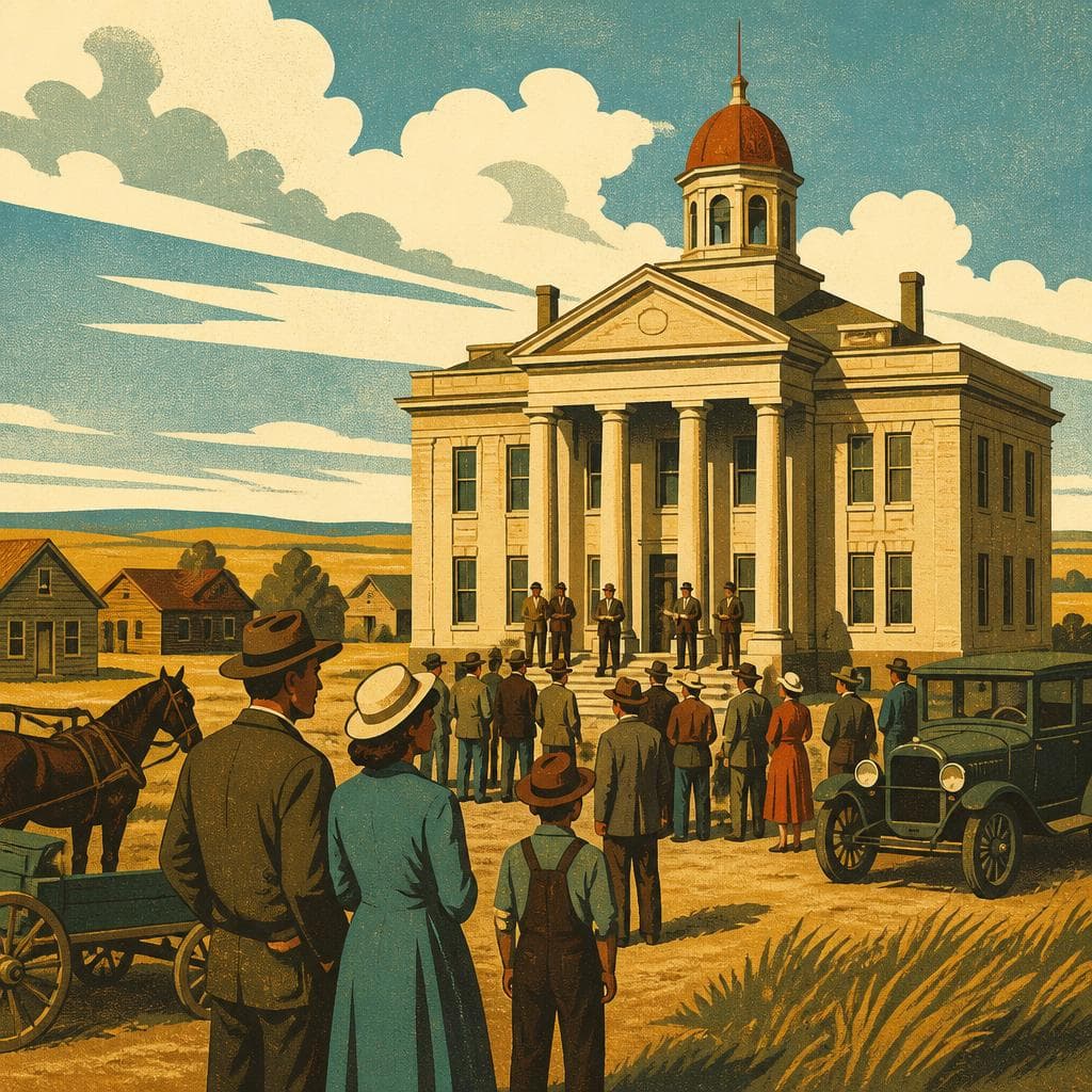 Cover art for Where LaMoure County Became a County