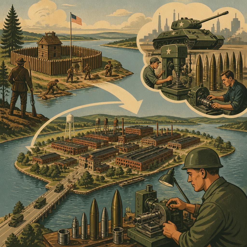 Cover art for From Frontier Fort to Arsenal Island