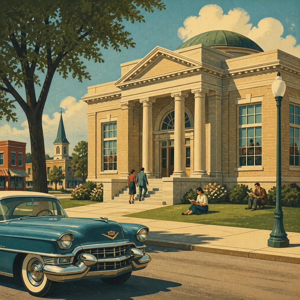 Cover art for When a Library Meant a Town Would Last
