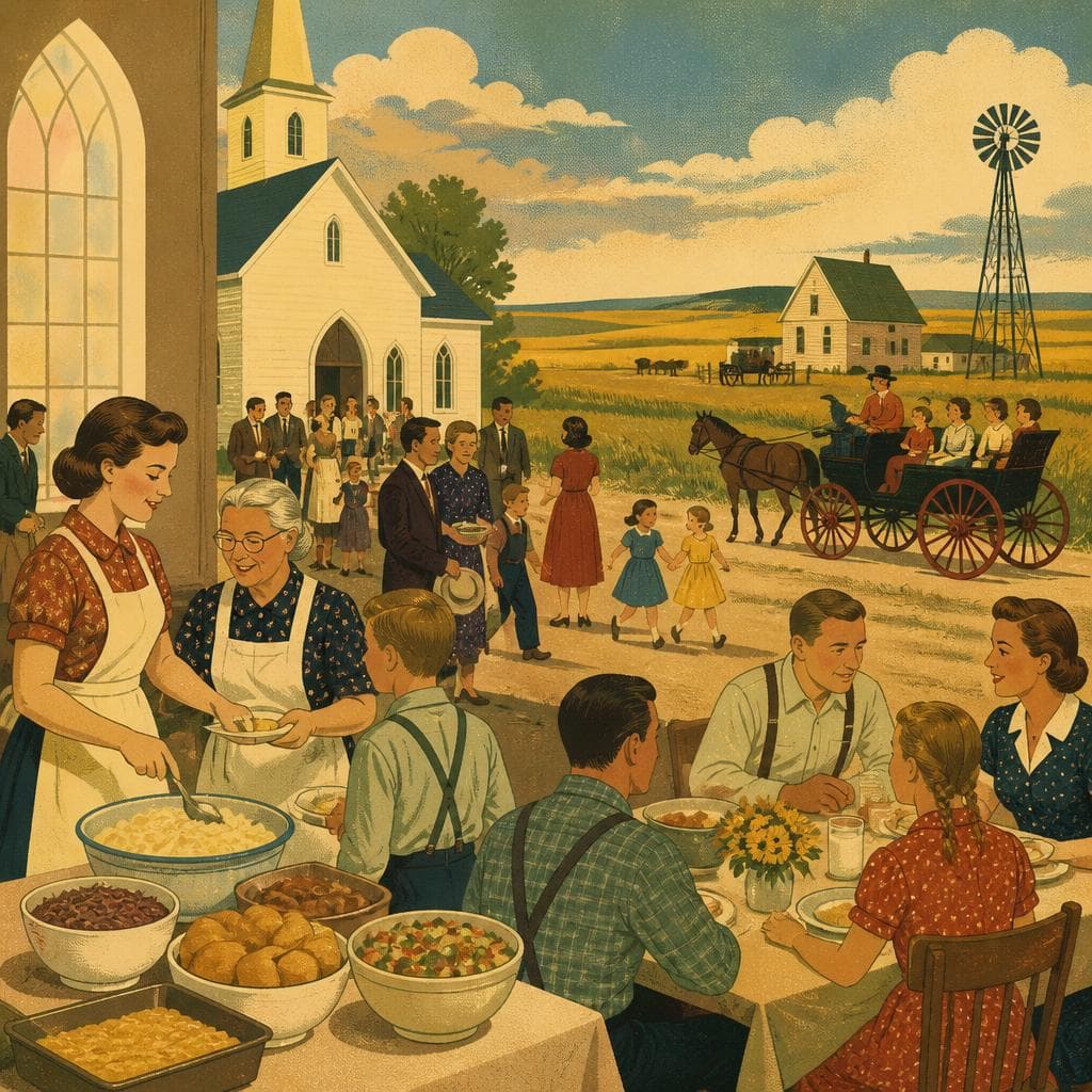 Cover art for Where Church Suppers Met the Prairie