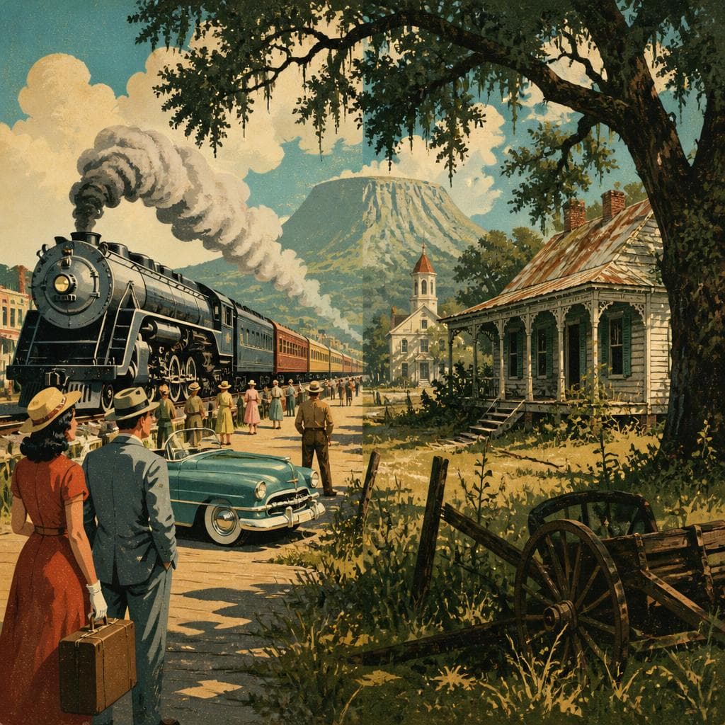 Cover art for When the Railroad Passed Mount Lebanon By