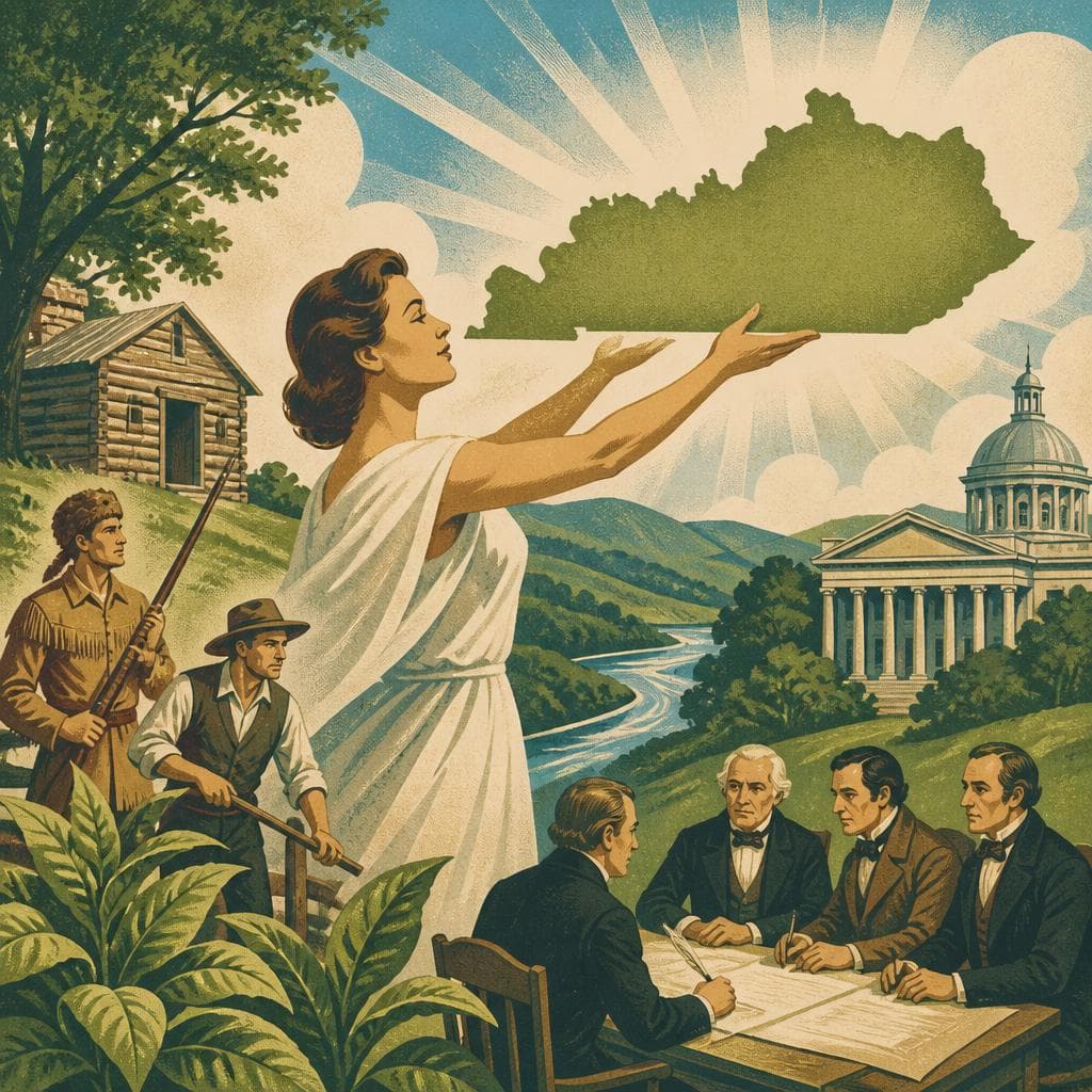 Cover art for A County Born With a State