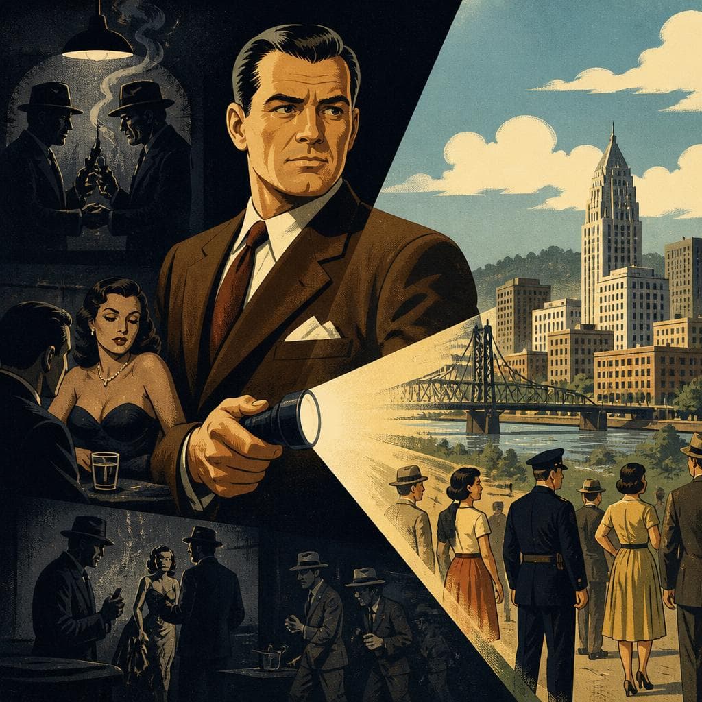 Cover art for The Racketeer Who Turned on the Shadows