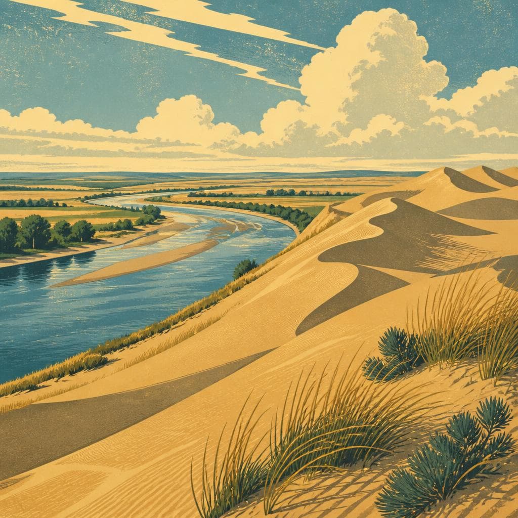 Cover art for Where the Arkansas River Taught Kansas to Drift