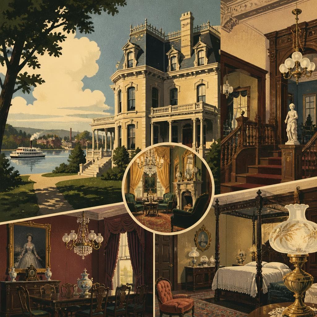 Cover art for A Lumber Fortune, Left in Place