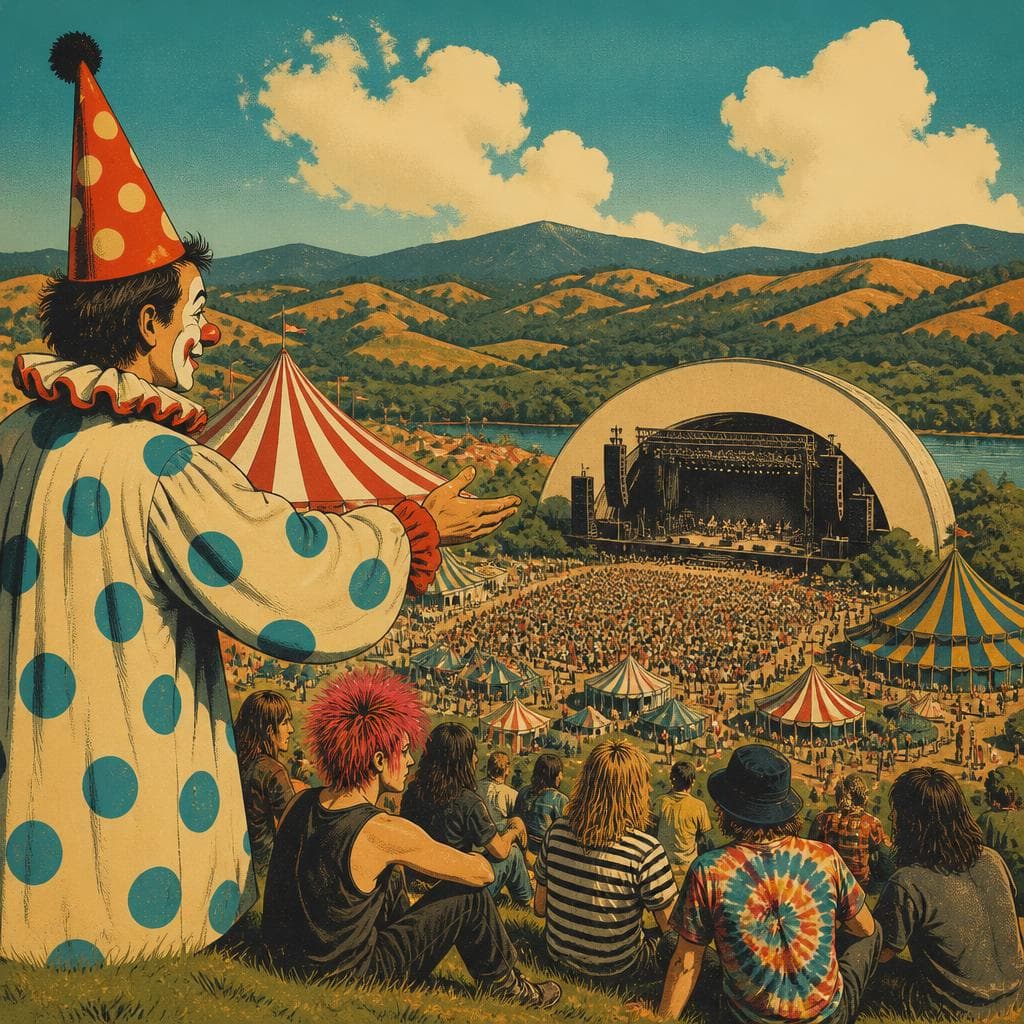 Cover art for When the Traveling Circus Hit Irvine Meadows