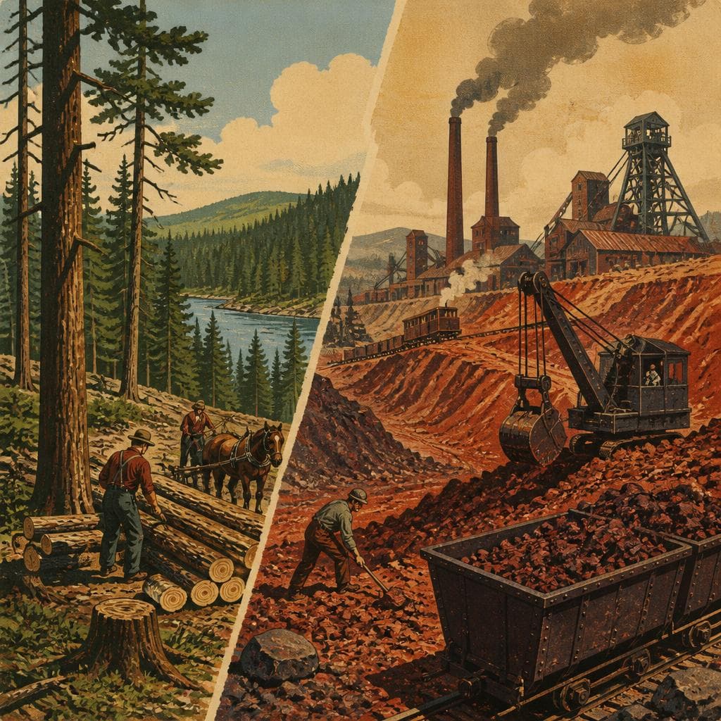 Cover art for When the Woods Turned to Iron