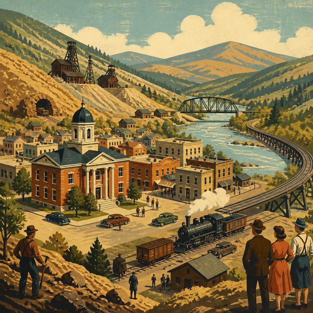 Cover art for Where the Valley Chose Its Center