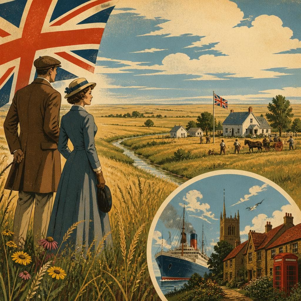 Cover art for Albion and the British Dream on Illinois Prairie