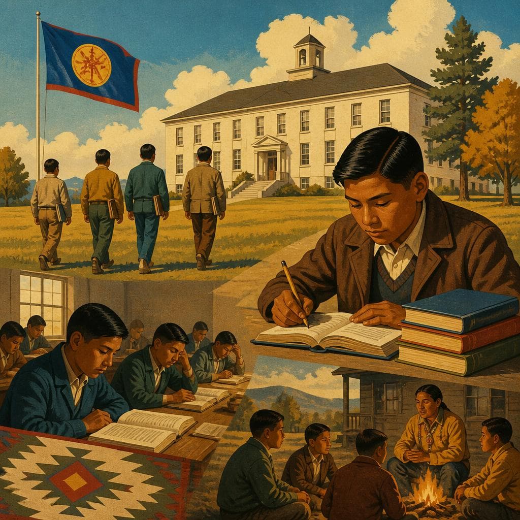 Cover art for Where the Choctaw Nation Raised Boys to Learn