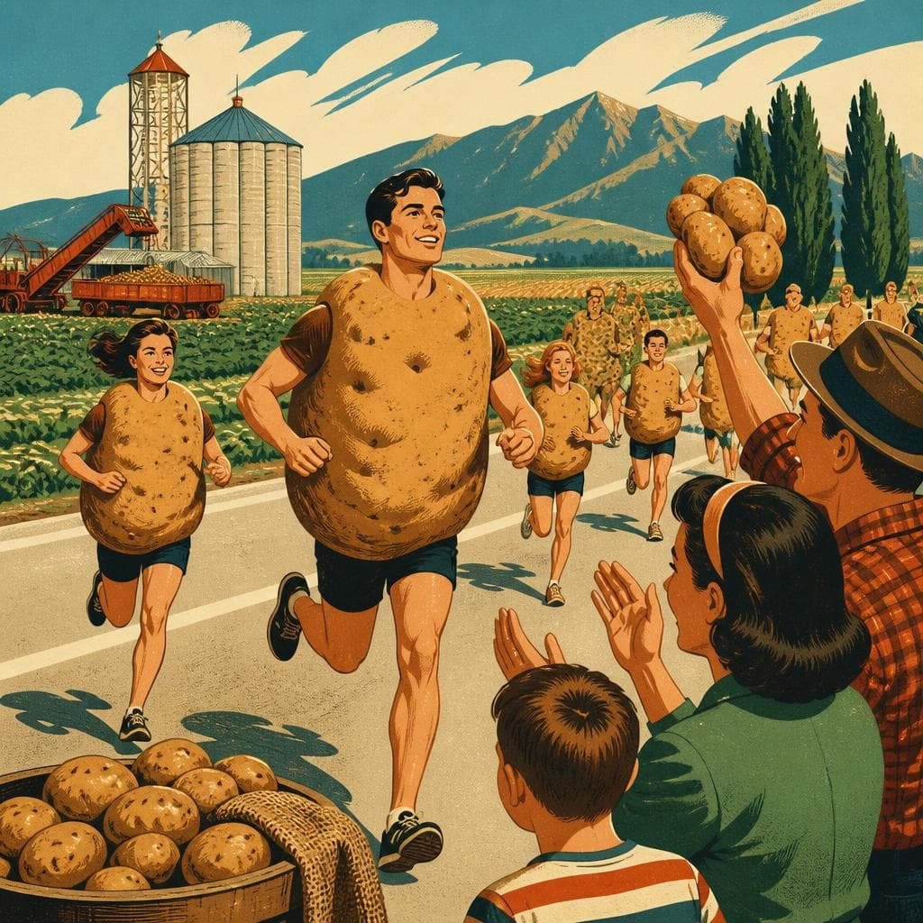 Cover art for Running the Potato Capital
