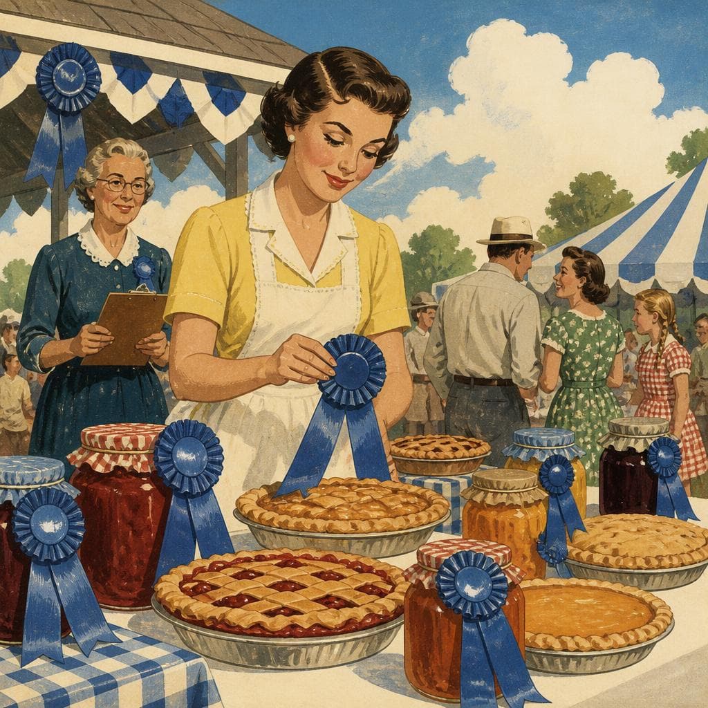 Cover art for Blue Ribbons for the Pantry