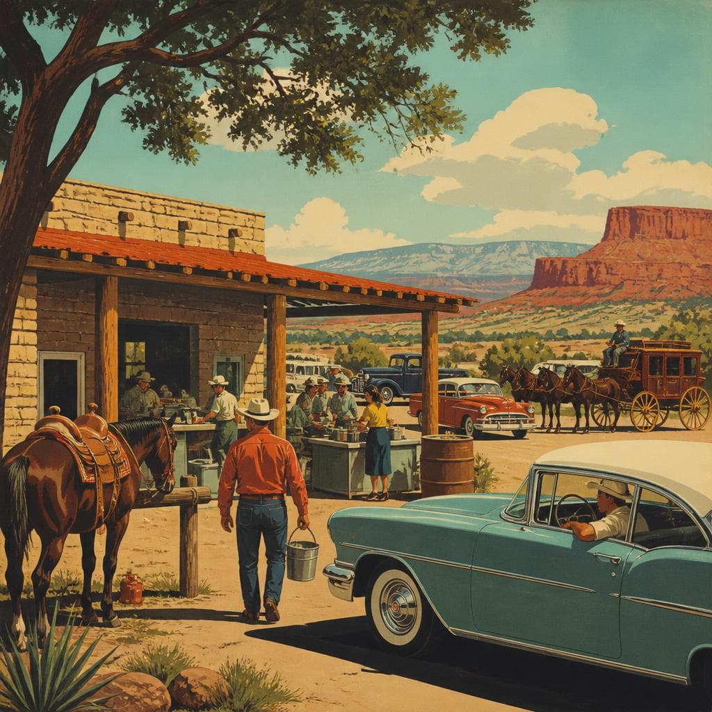 Cover art for Where Camp Verde Kept Feeding the Road