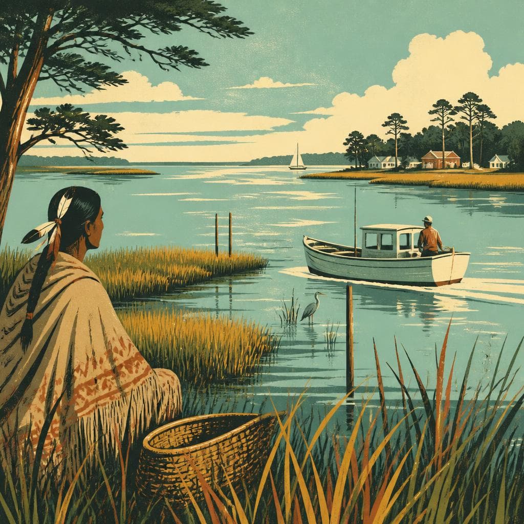 Cover art for Poquoson, Named by the Marsh