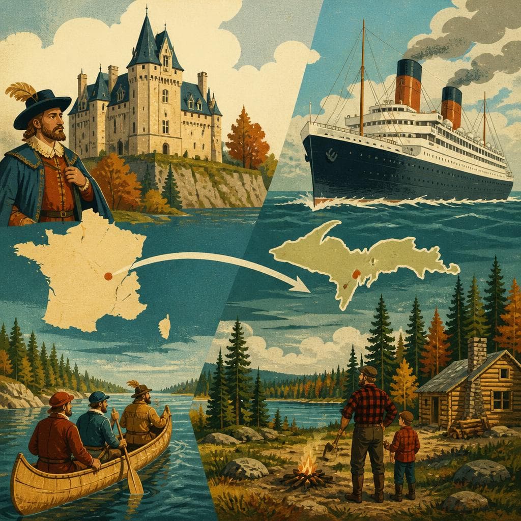 Cover art for How Montmorency Reached Michigan’s North Woods