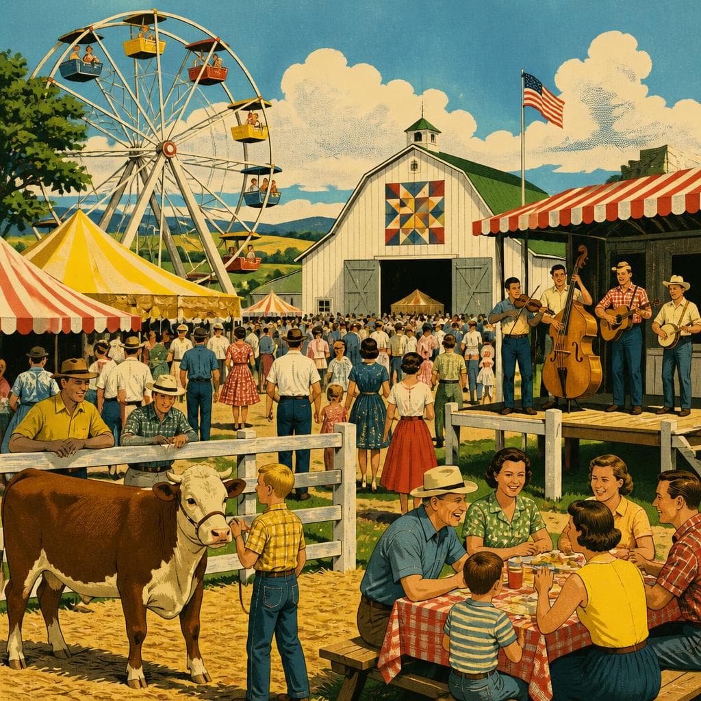 Cover art for Where Fair Week Becomes the County Reunion