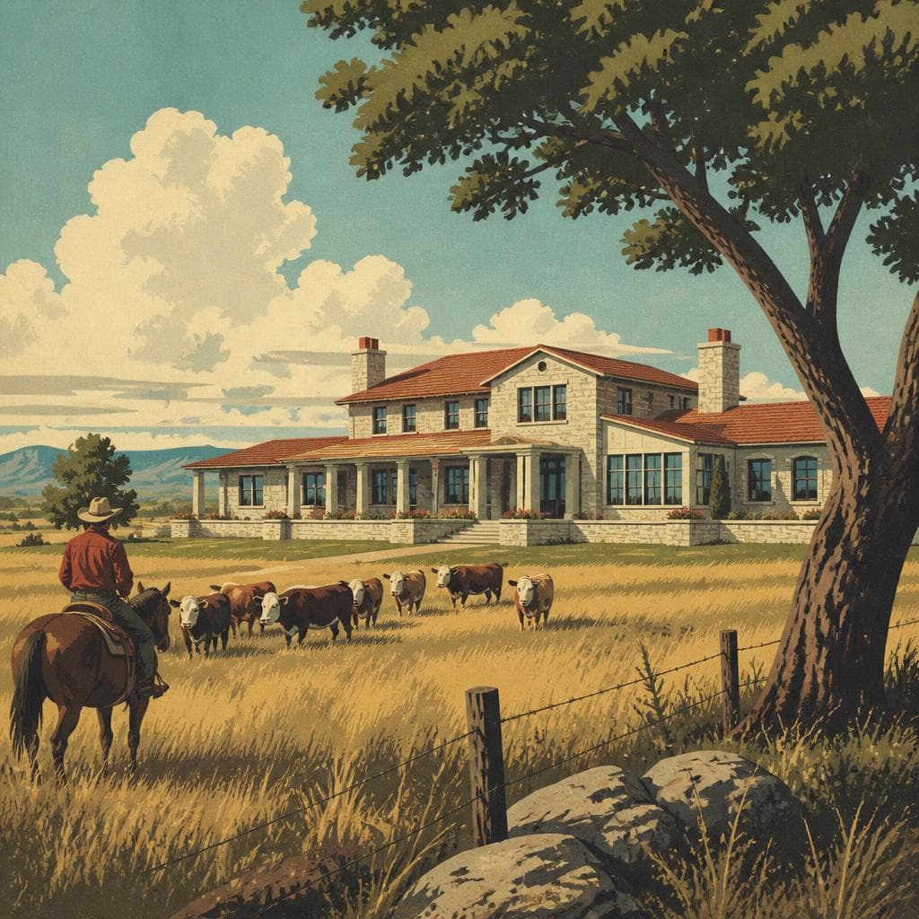 Cover art for A Ranch House That Reached for More
