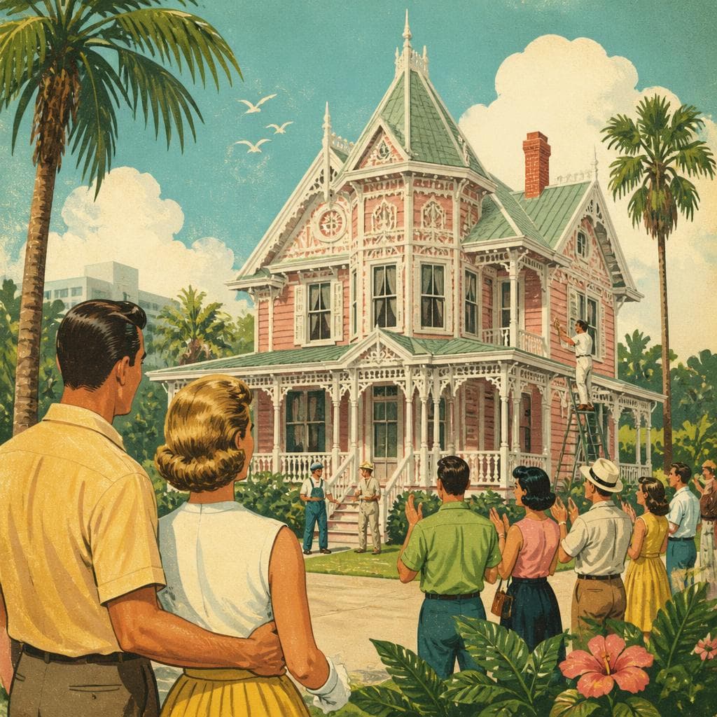 Cover art for Saving Florida’s Gingerbread House