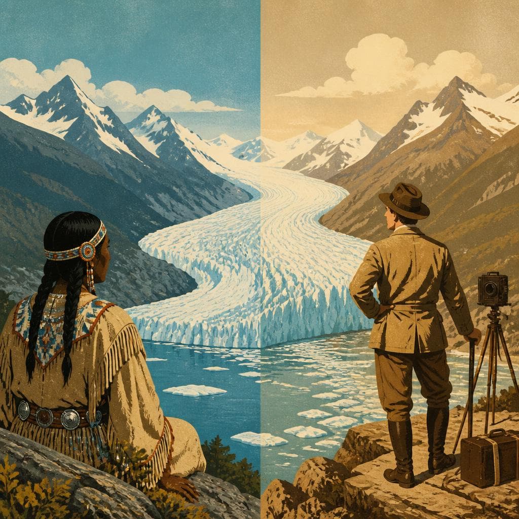 Cover art for Two Names, One Glacier