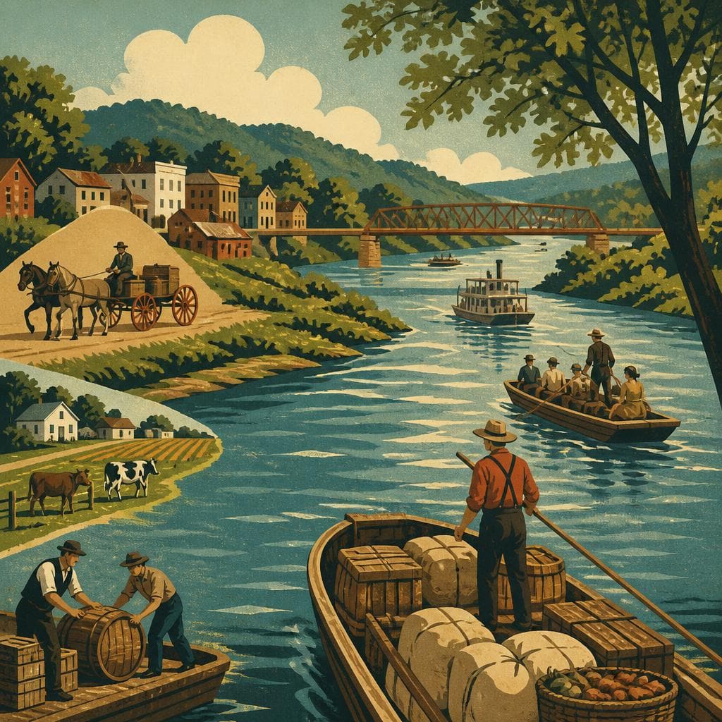 Cover art for When the Black River Was Randolph County’s Road